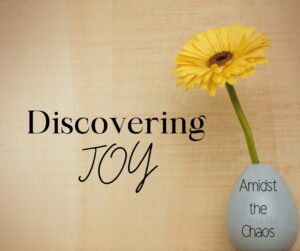 discovering joy